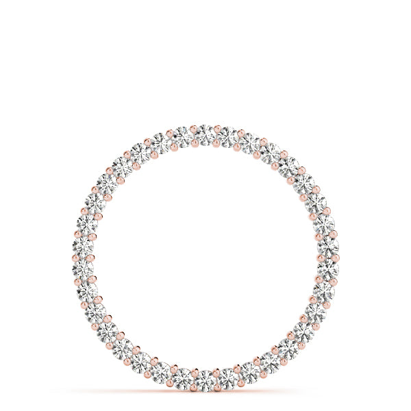 Circle Diamond Pendant Necklace (0.25–3.00 CTW, F/VS+ Lab-Grown Diamonds)