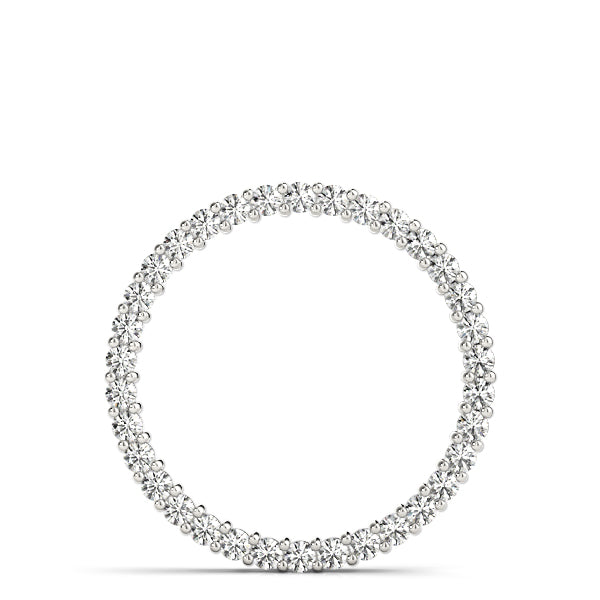 Circle Diamond Pendant Necklace (0.25–3.00 CTW, F/VS+ Lab-Grown Diamonds)