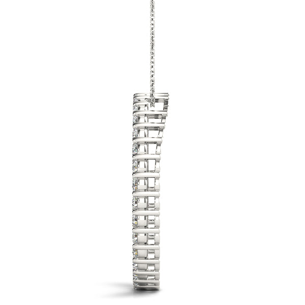 Circle Diamond Pendant Necklace (0.25–3.00 CTW, F/VS+ Lab-Grown Diamonds)