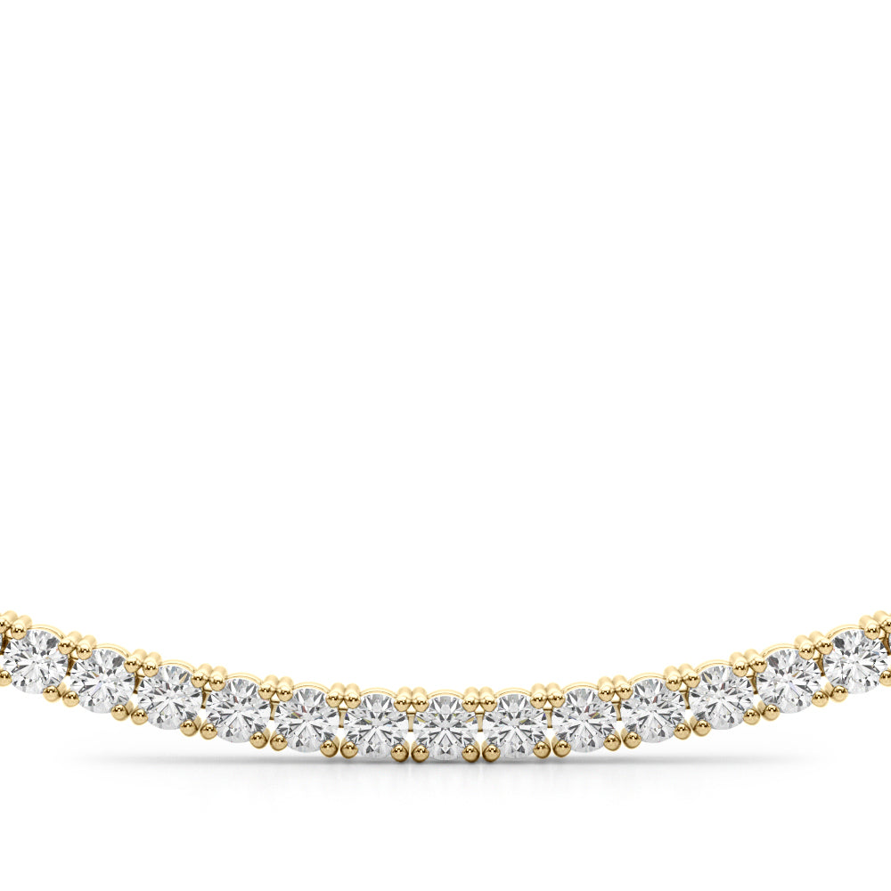 Half-Eternity Diamond Bar Necklace with Lab-Grown Diamonds (3–5 CTW, F/VS+)
