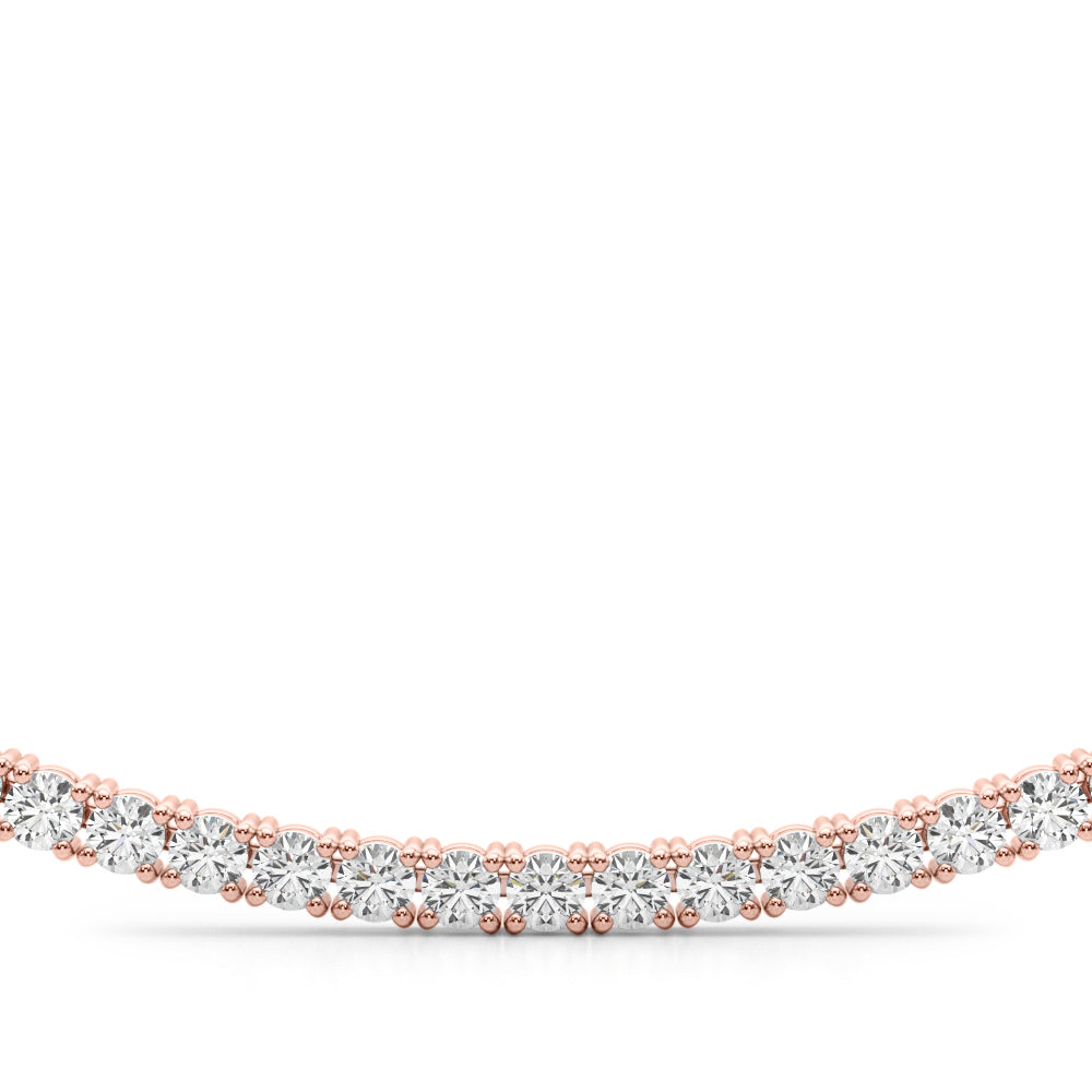 Half-Eternity Diamond Bar Necklace with Lab-Grown Diamonds (3–5 CTW, F/VS+)