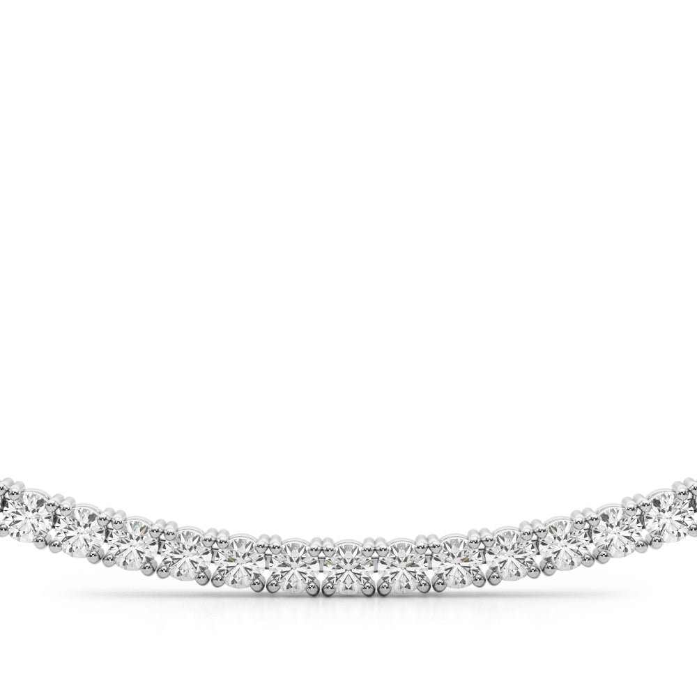 Half-Eternity Diamond Bar Necklace with Lab-Grown Diamonds (3–5 CTW, F/VS+)
