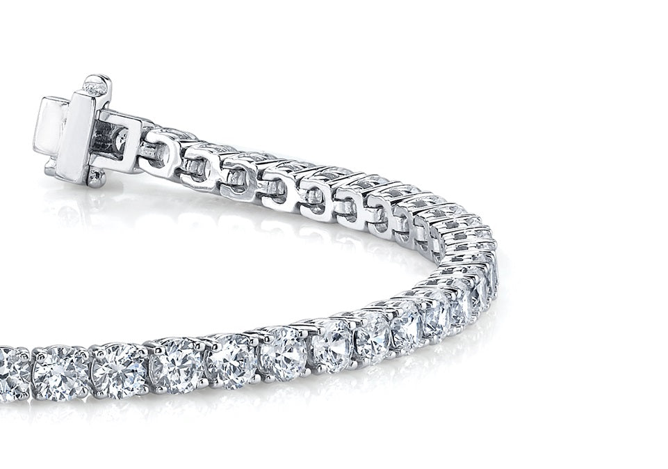 4-prong diamond tennis bracelet