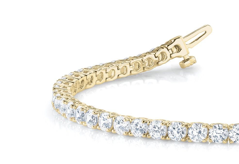 4-prong diamond tennis bracelet