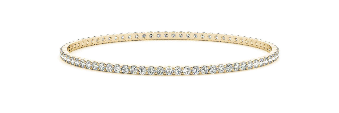 Full Eternity Diamond Bangle Bracelet