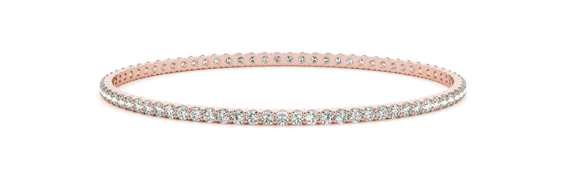 Full Eternity Diamond Bangle Bracelet