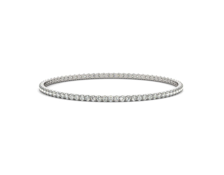 Full Eternity Diamond Bangle Bracelet