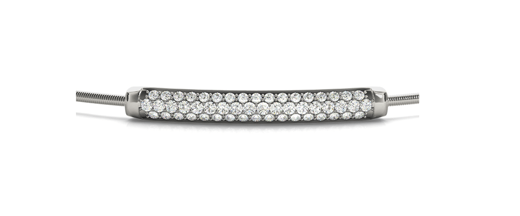 Pavé Diamond Bangle Bracelet