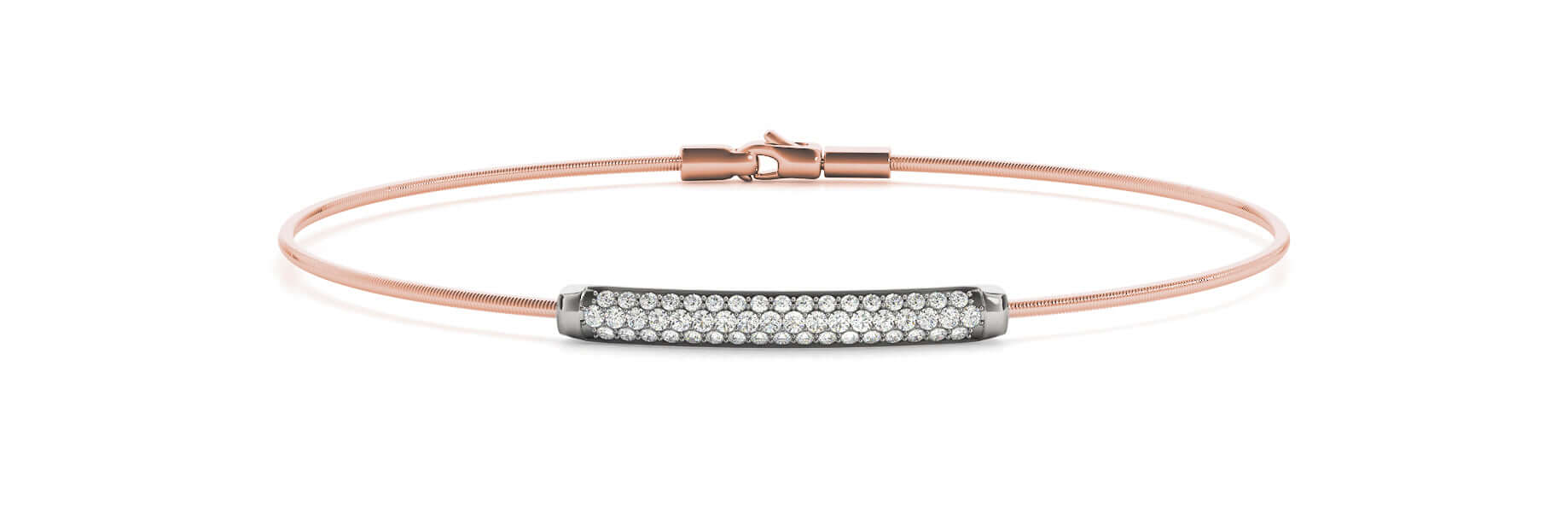 Pavé Diamond Bangle Bracelet