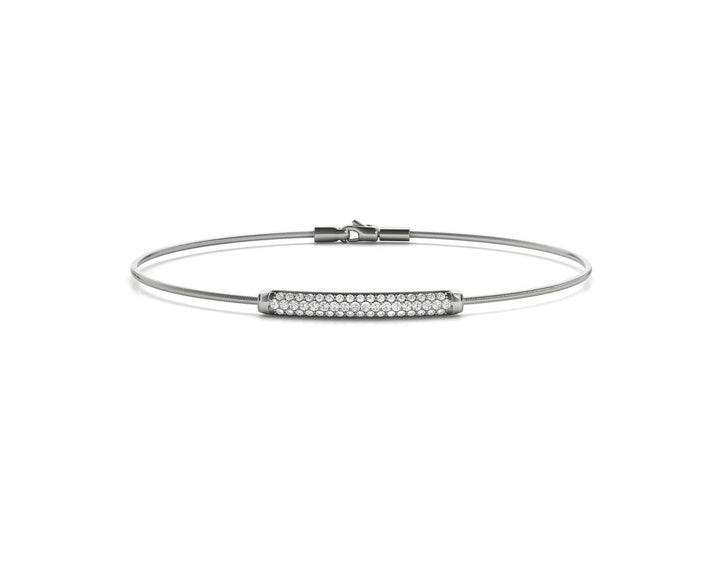 Pavé Diamond Bangle Bracelet