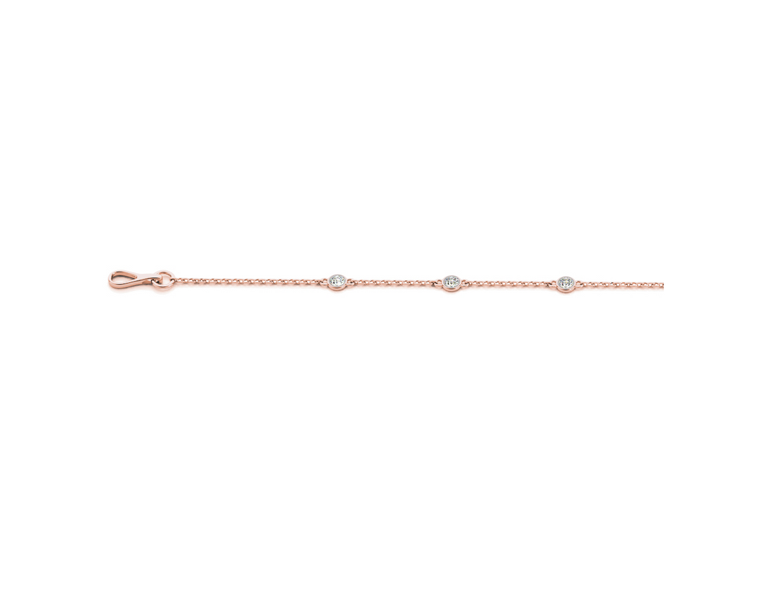 Diamond by the yard diamond bracelet