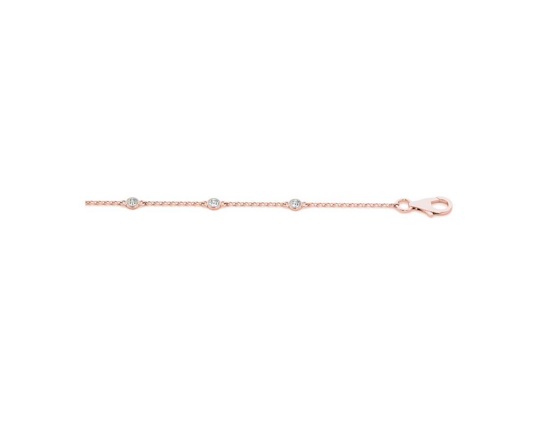Diamond by the yard diamond bracelet