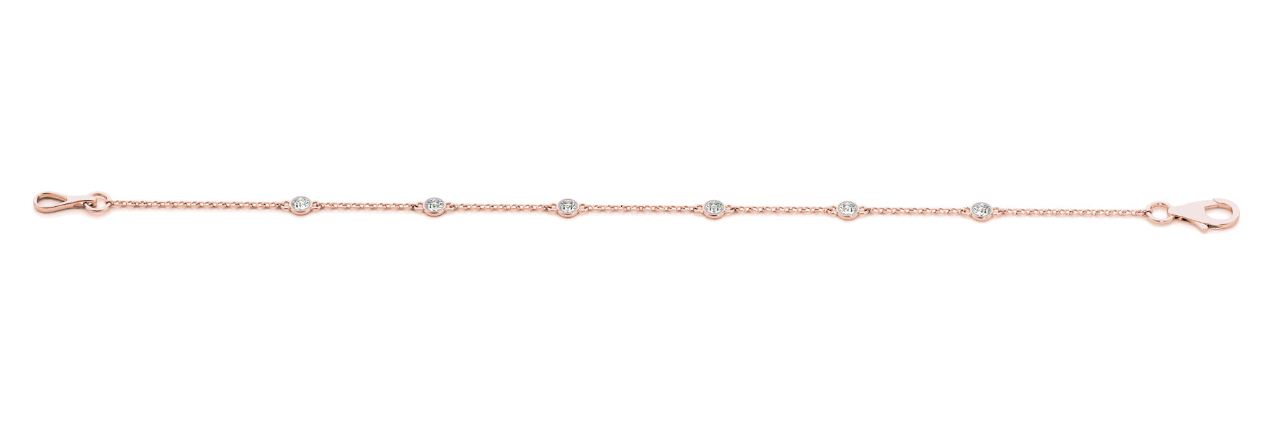 Diamond by the yard diamond bracelet