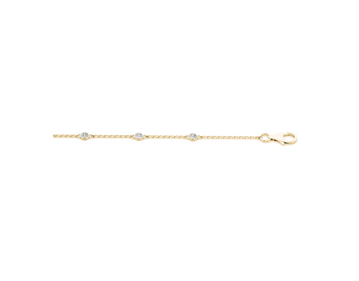 Diamond by the yard diamond bracelet