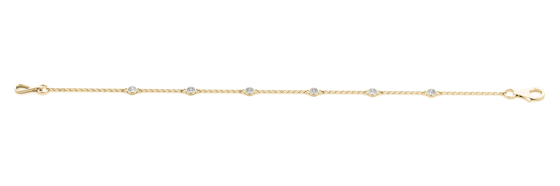 Diamond by the yard diamond bracelet