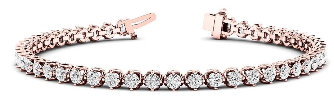 diamond tennis bracelet With a teardrop gallery