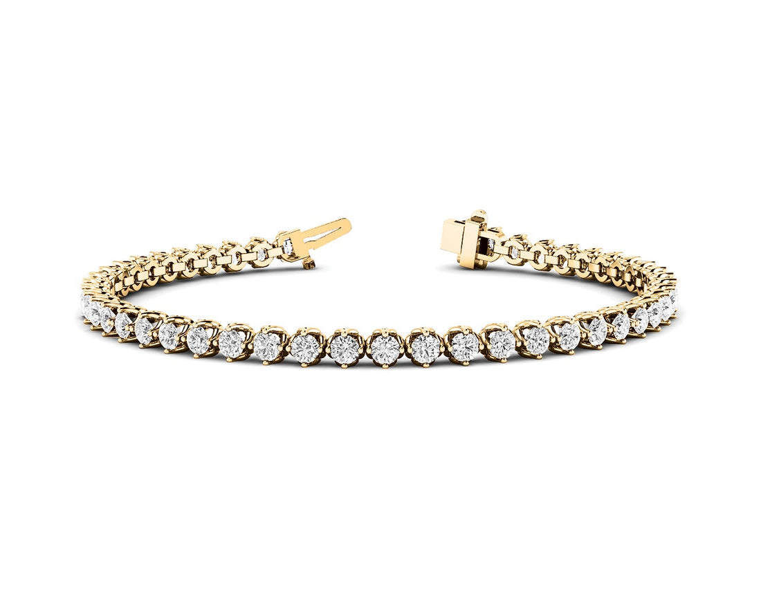 diamond tennis bracelet With a teardrop gallery