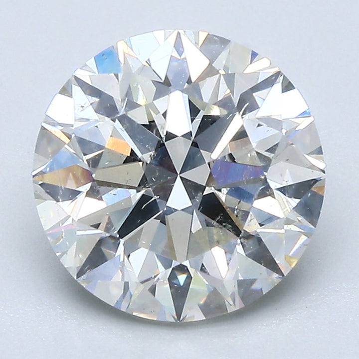 3.00 Carat Round Natural Diamond