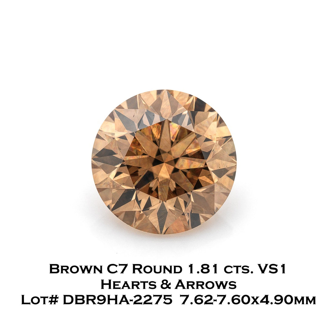 1.81 Carat ROUND Fancy Diamond