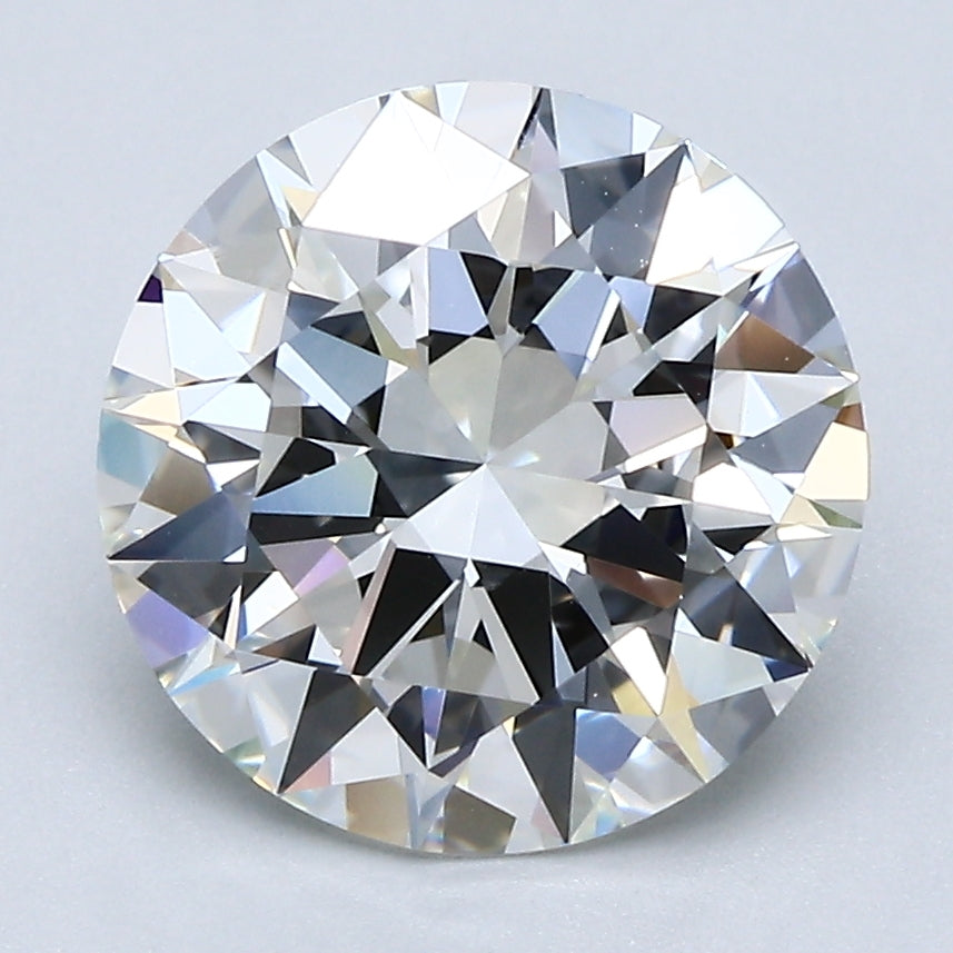 3.27 Carat Round Natural Diamond