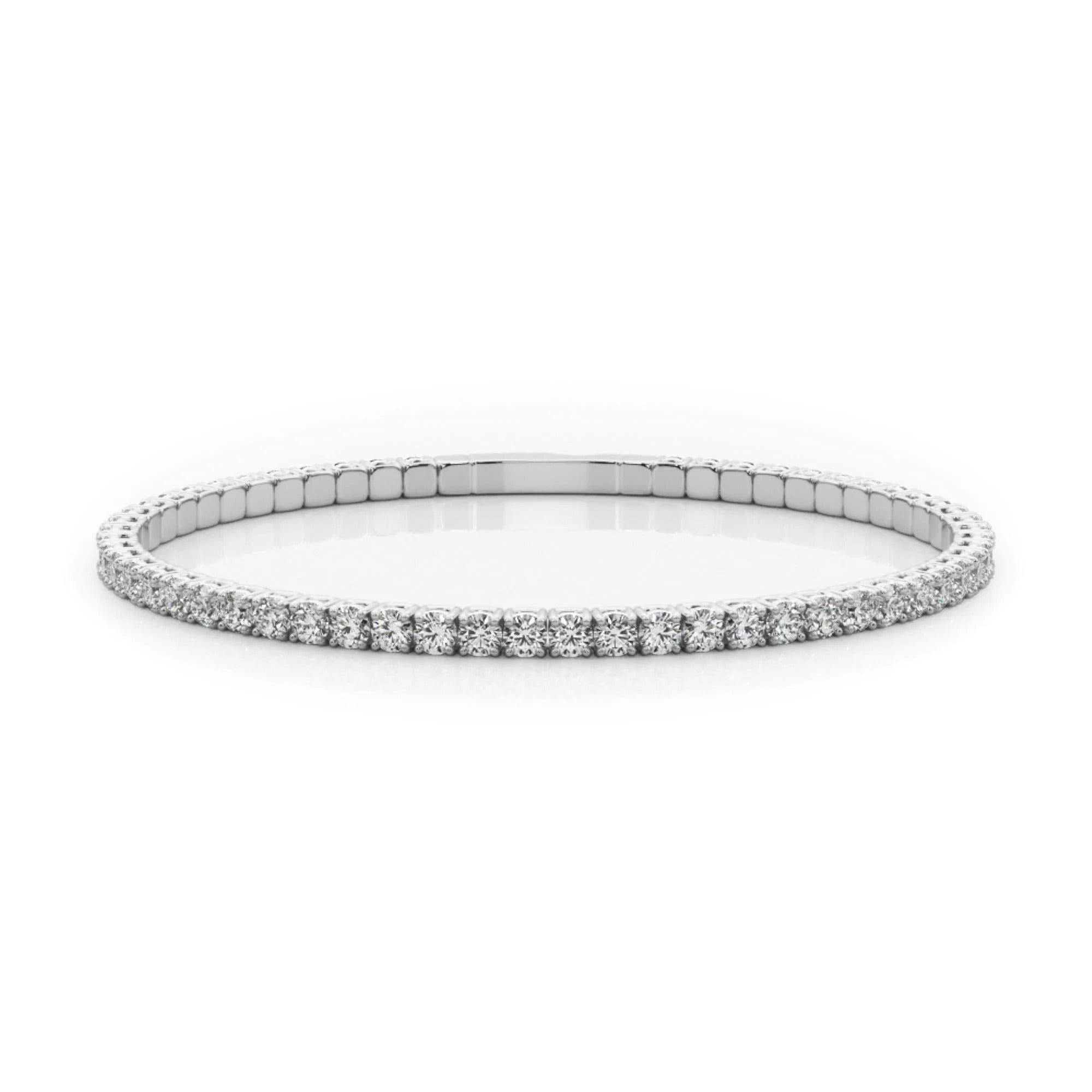 Fullway flexible diamond bangle