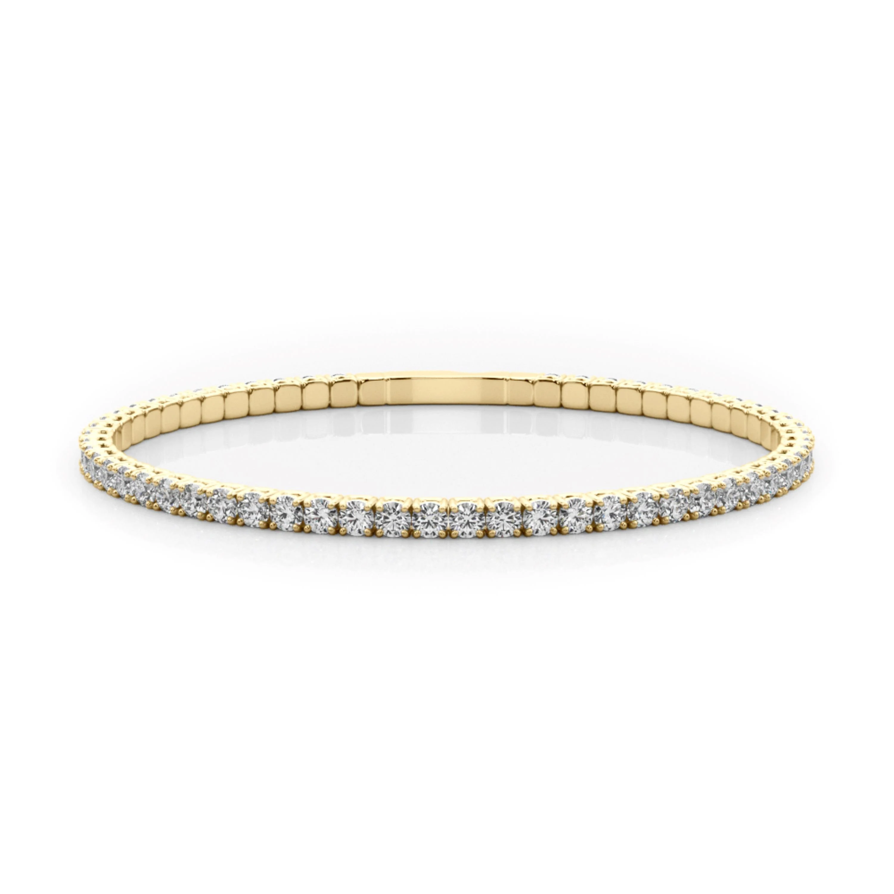 Fullway flexible diamond bangle