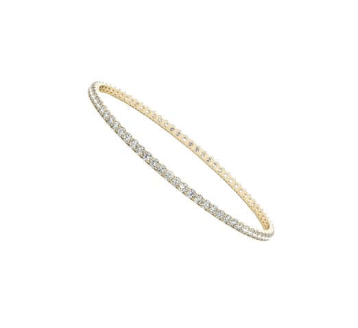 Full Eternity Diamond Bangle Bracelet